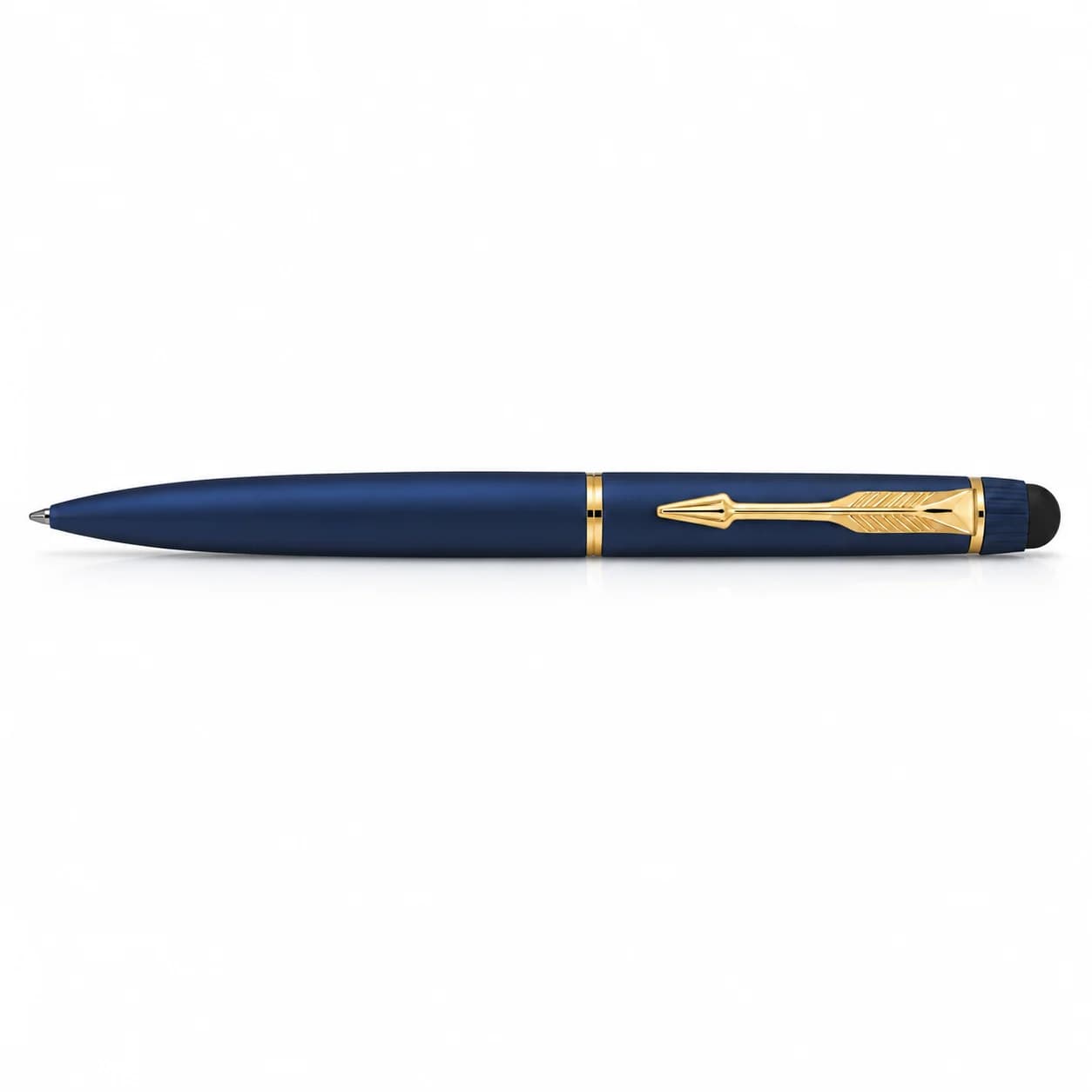 Premium Matte Blue & Gold Luxury Pen view 2
