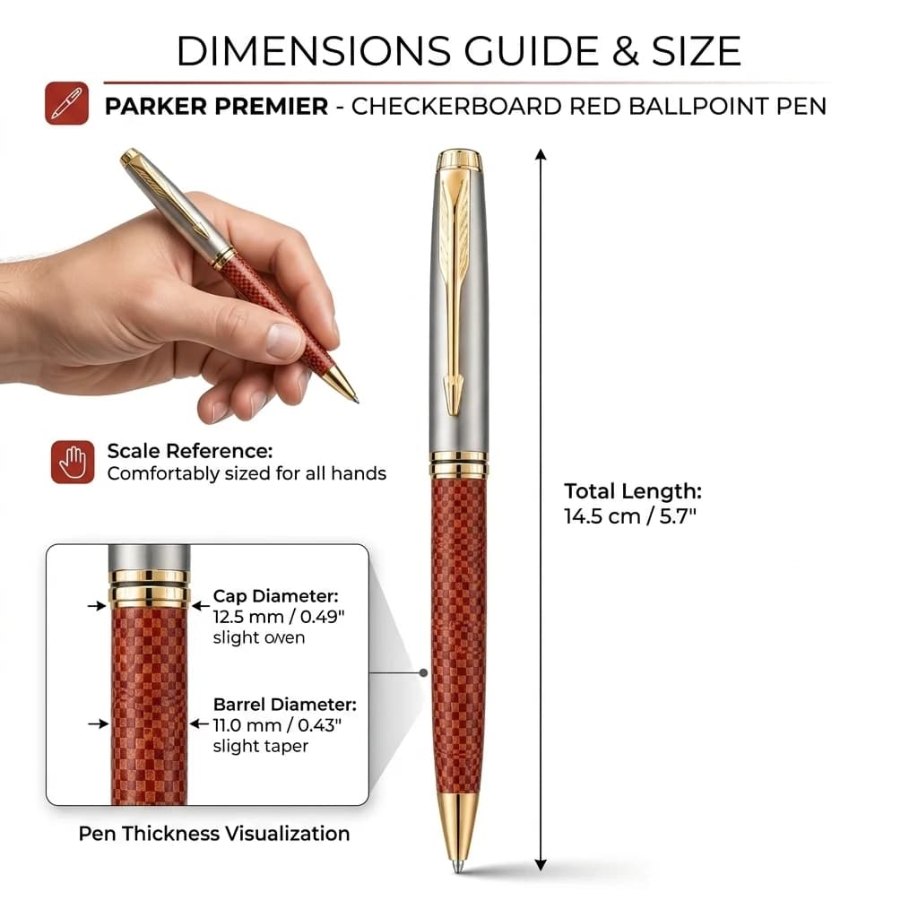 Luxury Executive Ball Pen with Textured Finish view 5