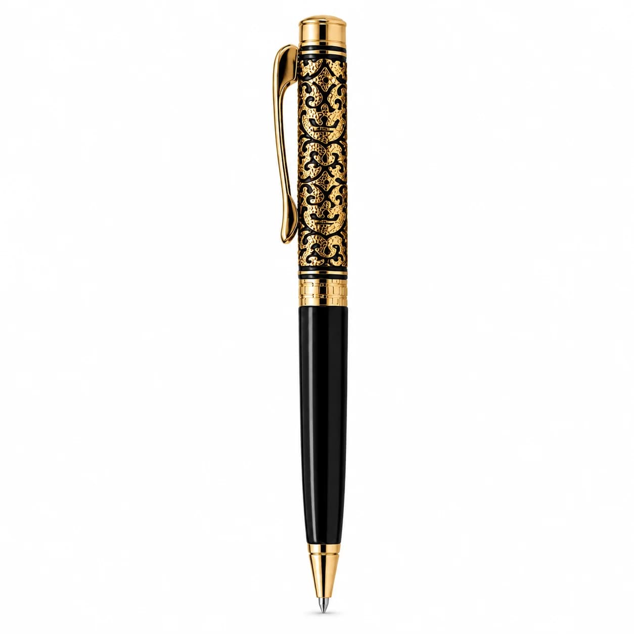 Luxury Black & Gold Executive Ball Pen view 1