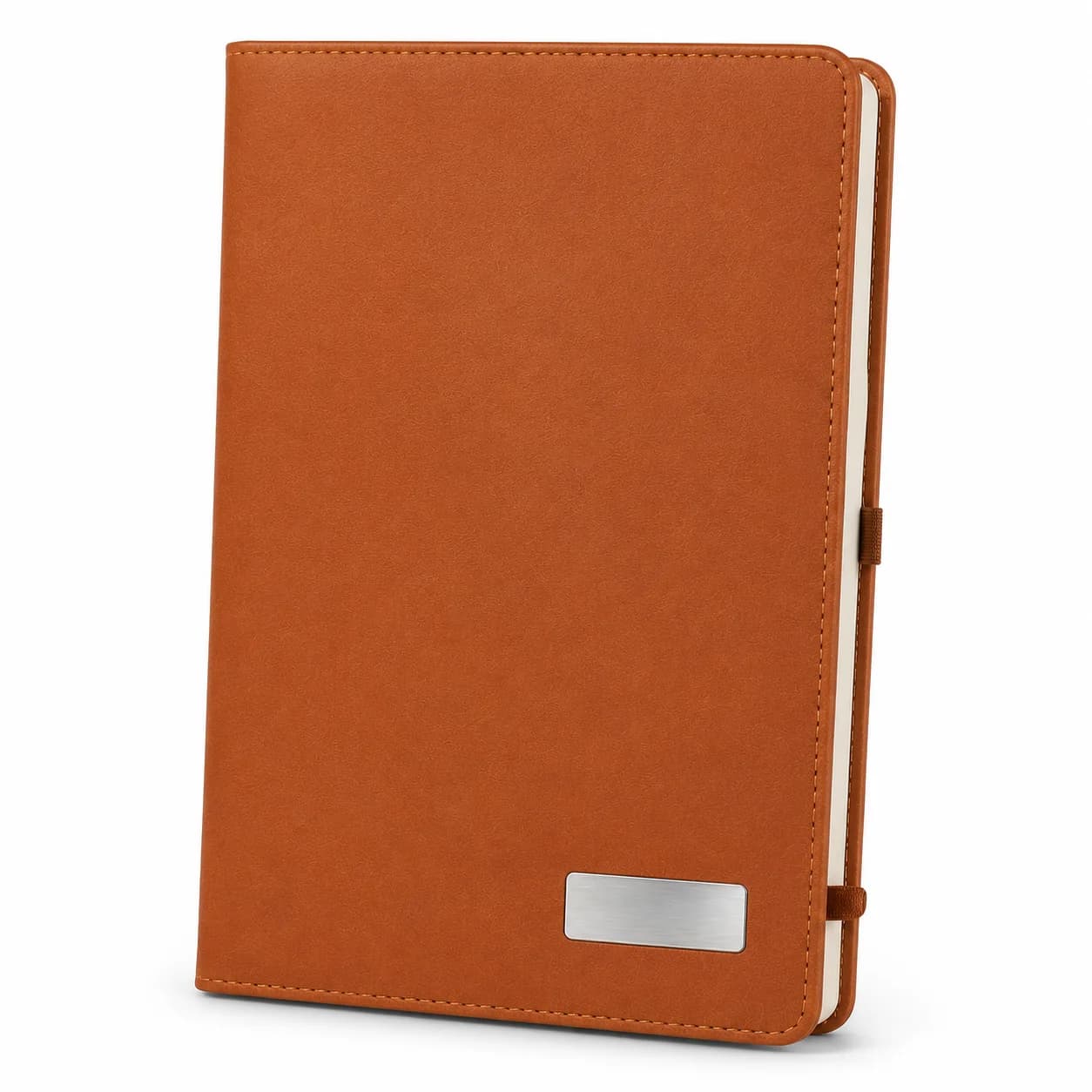 Premium Brown Textured Diary–Elegant & Professional Notebook for Everyday Use view 2
