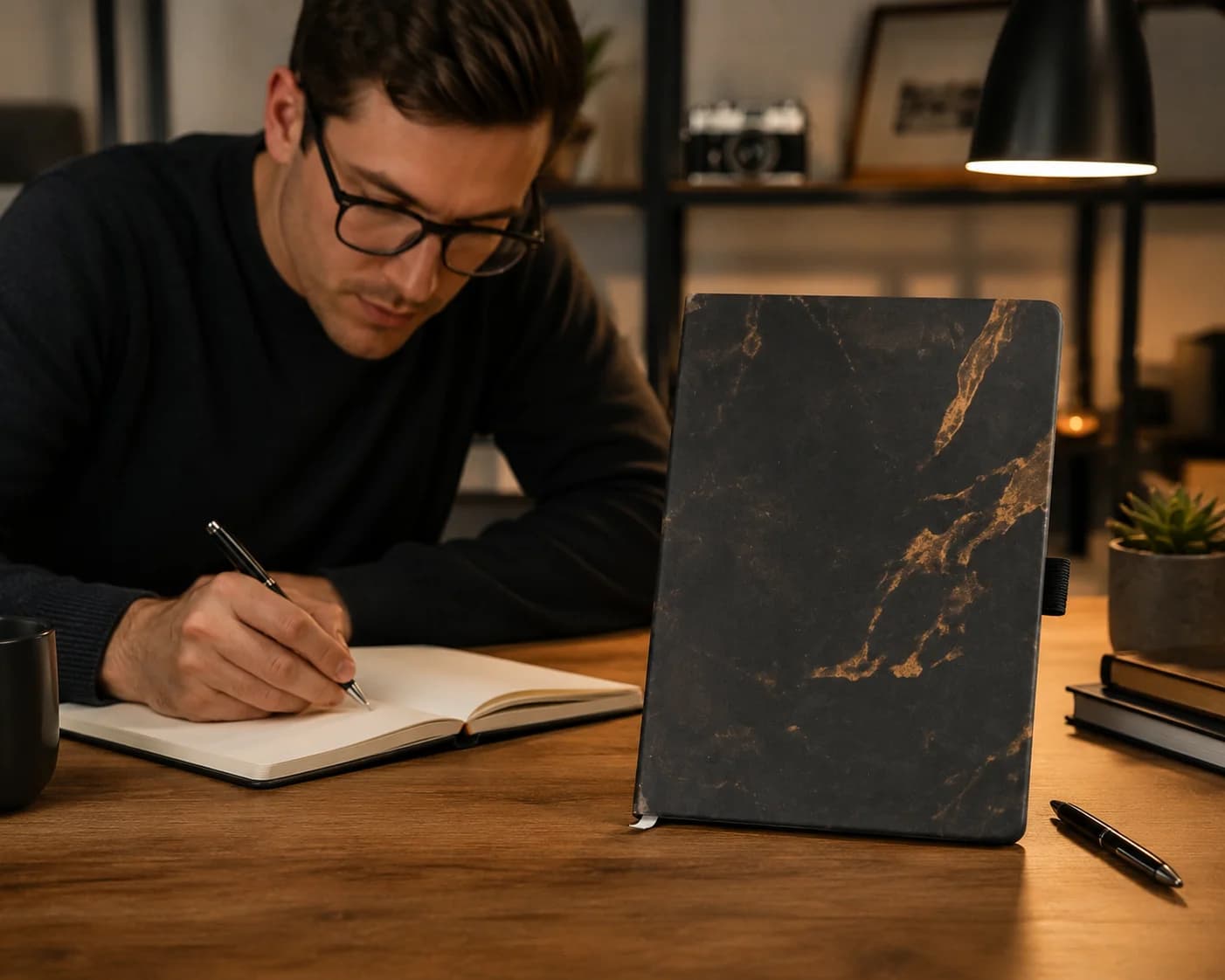 Premium Marble Hardcover Diary – Stylish, Functional & Elegant view 7