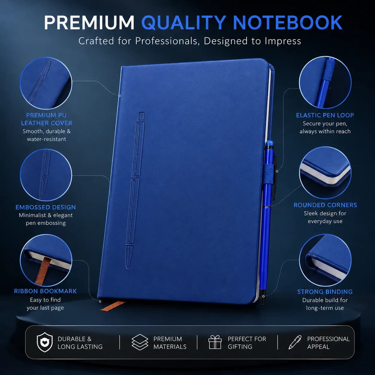 Premium Notebook Designed for Professionals view 4