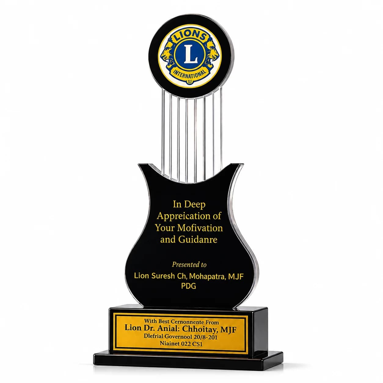 Premium Customized Acrylic Trophy Award