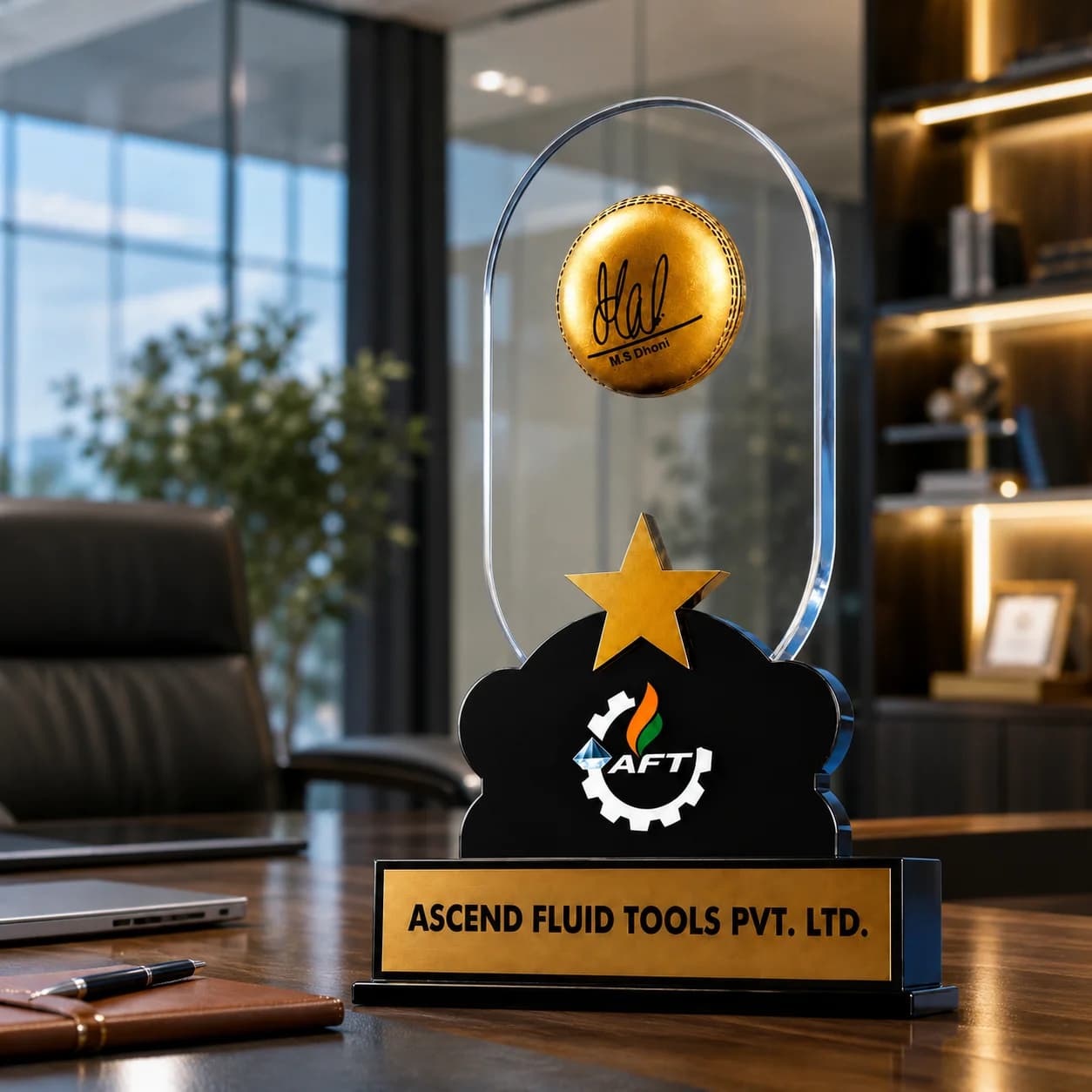 Premium Personalized Award for Corporate Recognition, Sports Events, Employee Appreciation & Achievements view 2