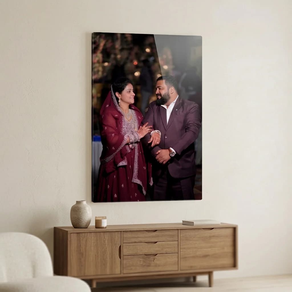 Premium Acrylic Wall Frame Photo Frame for Home Decor |  Size: 10 x 12 Inch view 2