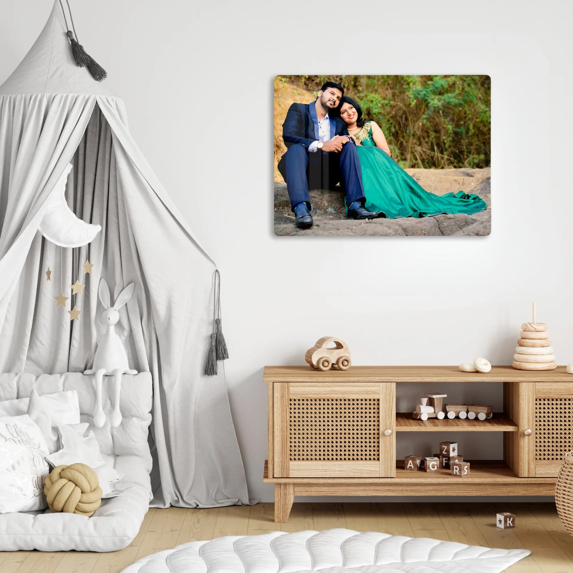 Premium Crystal Clear Acrylic Wall Frame | 12 x18  view 2