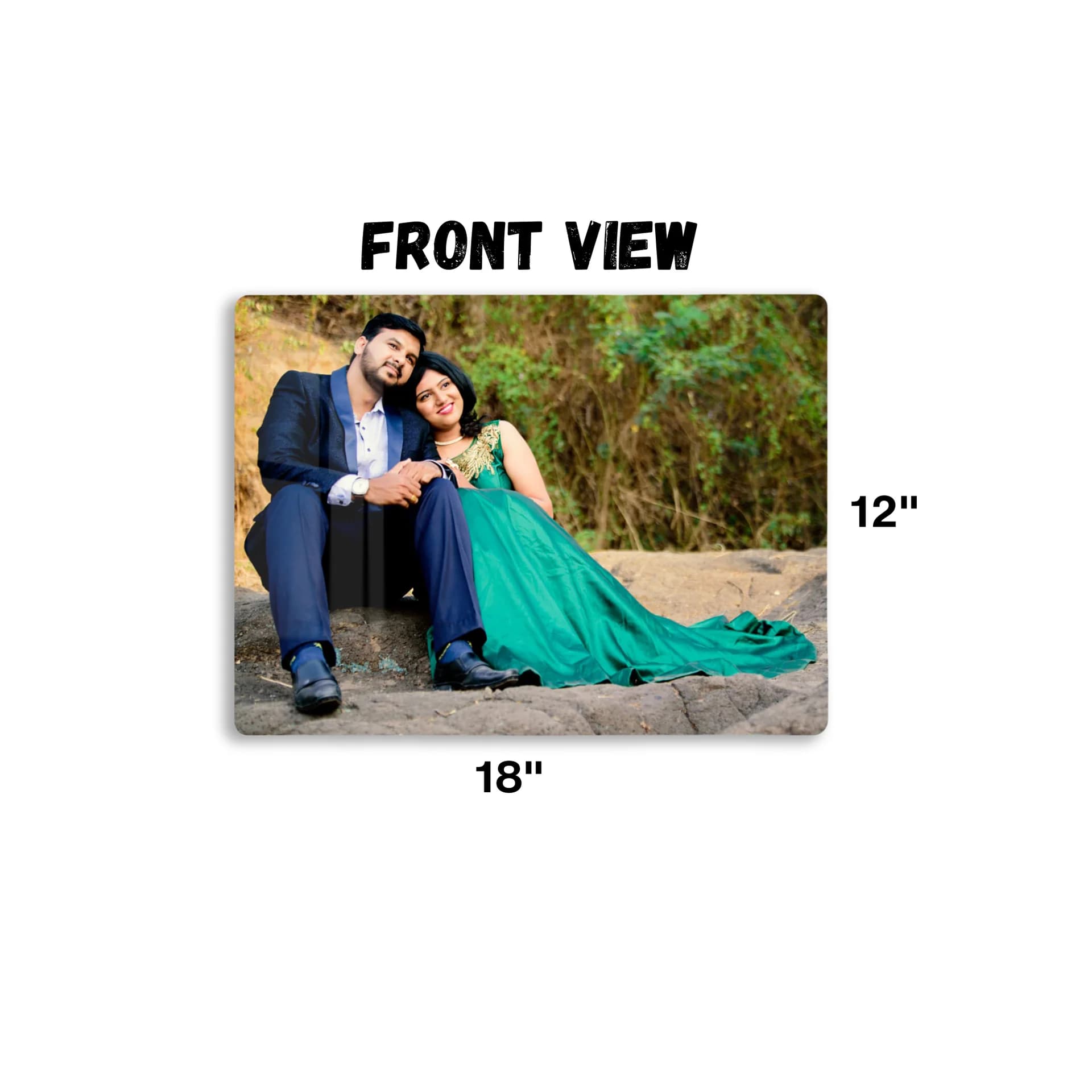 Premium Crystal Clear Acrylic Wall Frame | 12 x18  view 3