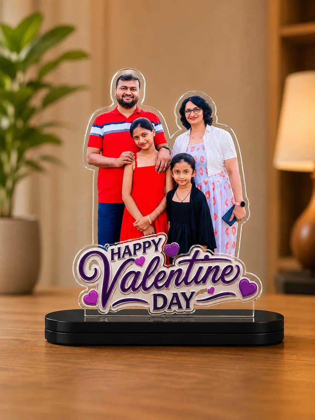 Personalized Valentine's Acrylic Photo Standee