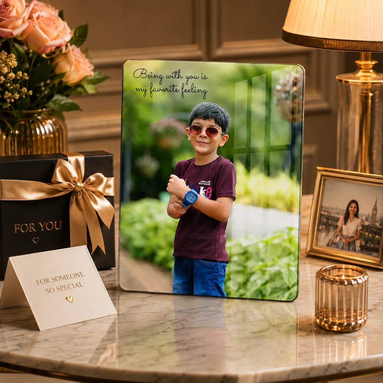 Premium Acrylic Wall Frame Photo Frame Size: 8x10 Inch view 3