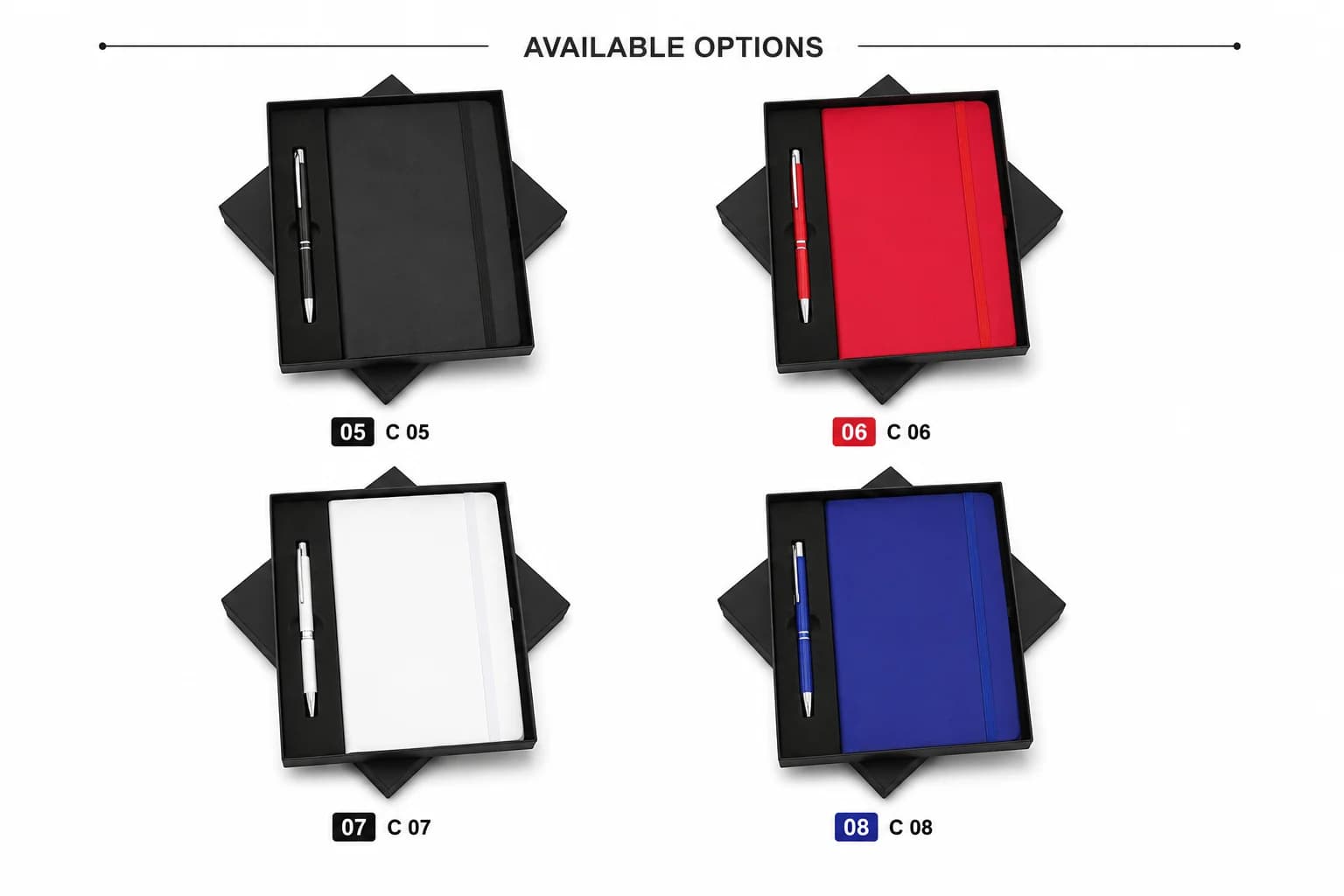 Premium A5 Notebook & Pen Gift Set | Elegant Corporate Gift Set with Hardcover Diary and Metal Pen  Short Summary: view 2